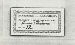 Ameide DTB 12 Register van overledenen ten behoeve van impost op successierechten. 1806-1811-2 a