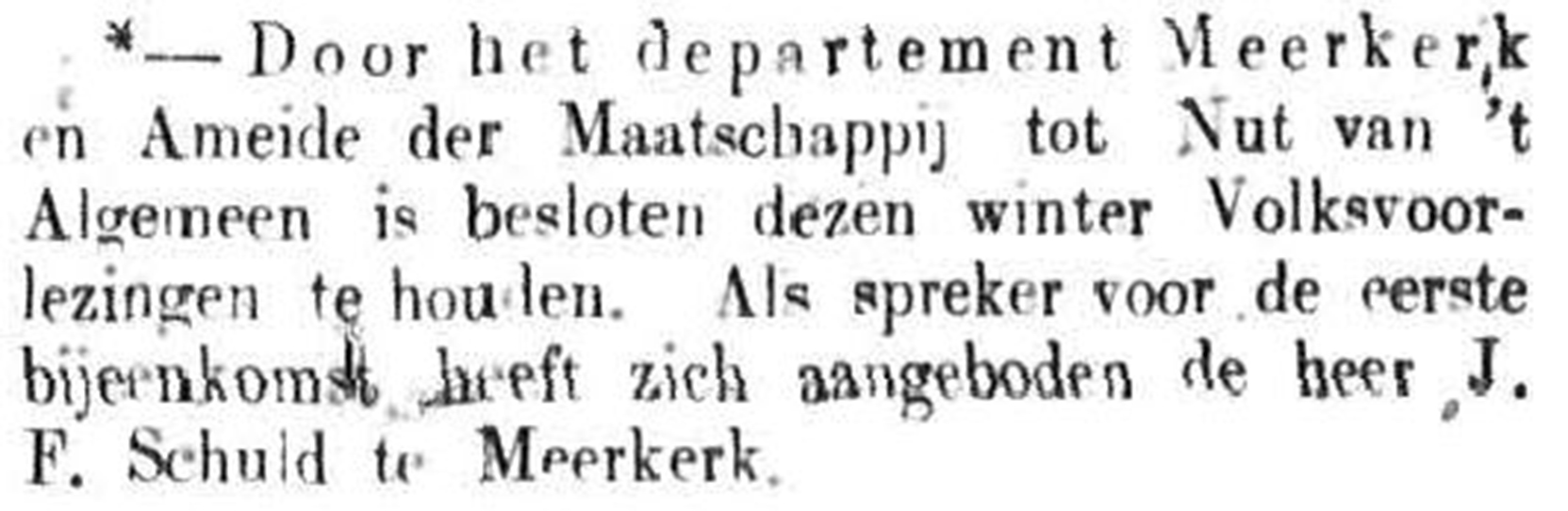 Schoonhovensche Courant 00120 1871-10-15 artikel 1
