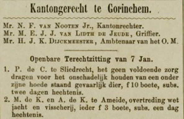 Nieuwe Gorinchemsche Courant, 1890-01-12